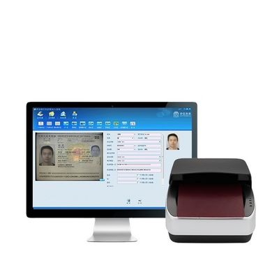 Διαφωτισμός Δοκίμιο ICAO 9303 Διαβατήρια Πλήρης σελίδα MRZ Διαβατήριο αναγνώστης με δωρεάν SDK RFID