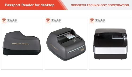 Ορατό φωτισμό Sinosecu e-Passport Reader and Scanner με βάθος χρώματος 24 bit