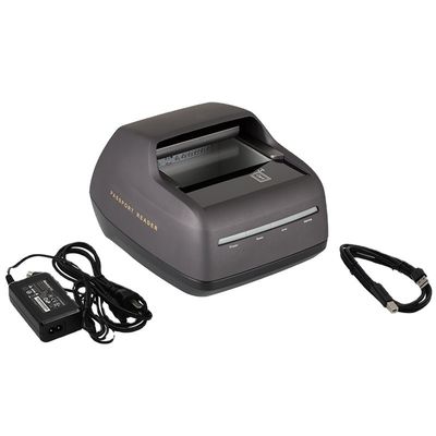 Πλήρης σελίδα OCR ID Reader και ID Card Scanner SDK με Passport OCR Reader λογισμικό Μαύρο