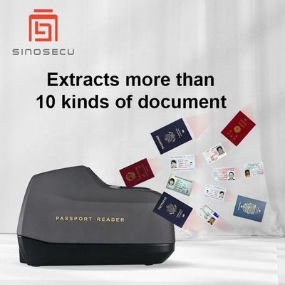 Σκανάρε εγγράφων μεγέθους διαβατηρίου Sinosecu USB2.0 MRZ Βιομετρικός αναγνώστης για πανεπιστήμιο