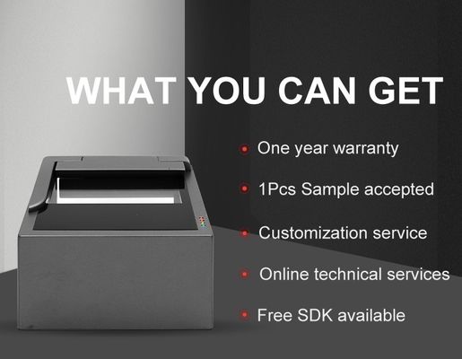 Μέγεθος διαβατηρίου Sinosecu Kiosk MRZ OCR RFID Reader για ταυτότητα κάρτα άδεια οδήγησης και πράσινη κάρτα