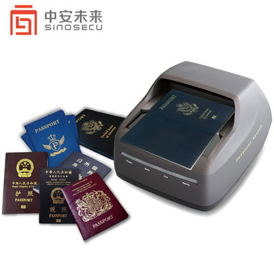 24 bit βάθος χρώματος Sinosecu Card Reader Διαβατήριο με OCR MRZ λογισμικό USB 2.0